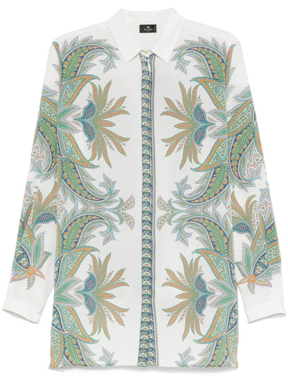 Paisley-Print Shirt