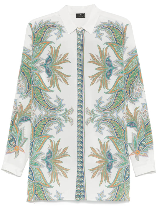 Paisley-Print Shirt