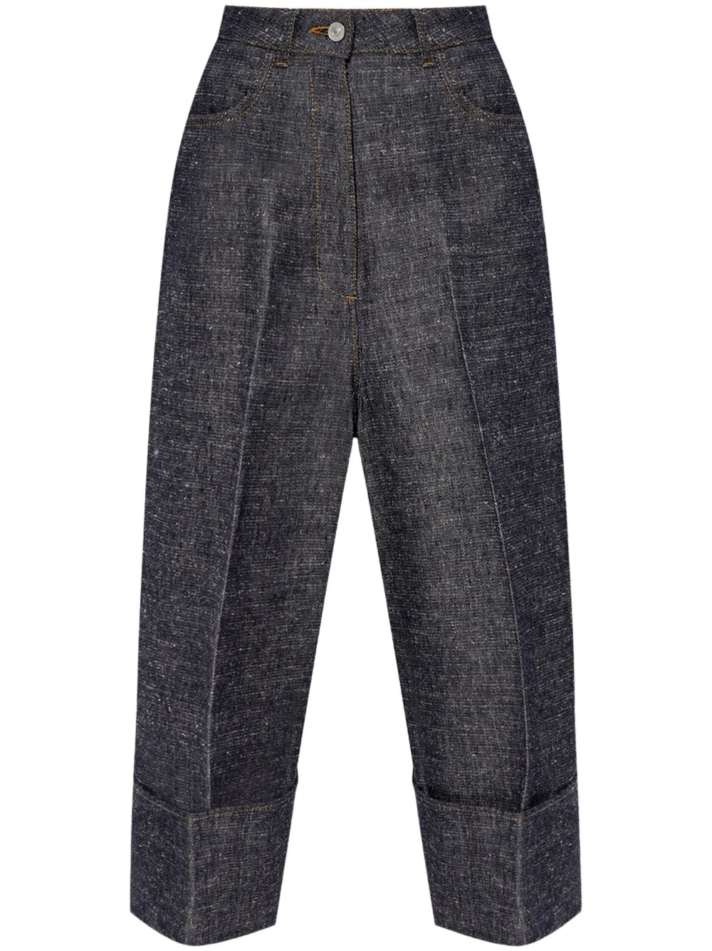 Cropped Palazzo Pants