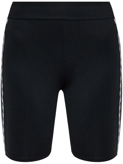 Side-Logo Biker Shorts
