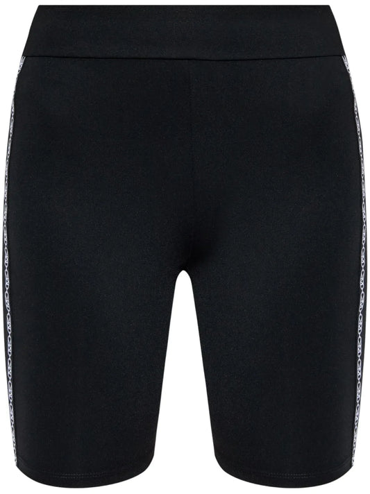 Side-Logo Biker Shorts