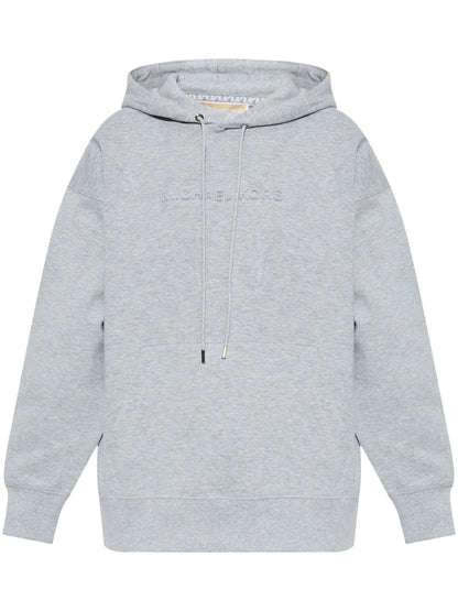 Logo-Embossed Hoodie