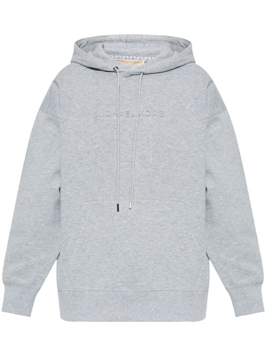 Logo-Embossed Hoodie