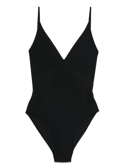 Plunging V-Neck Swimsuit