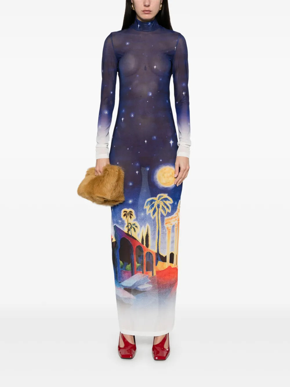 Printed Maxi Dress
