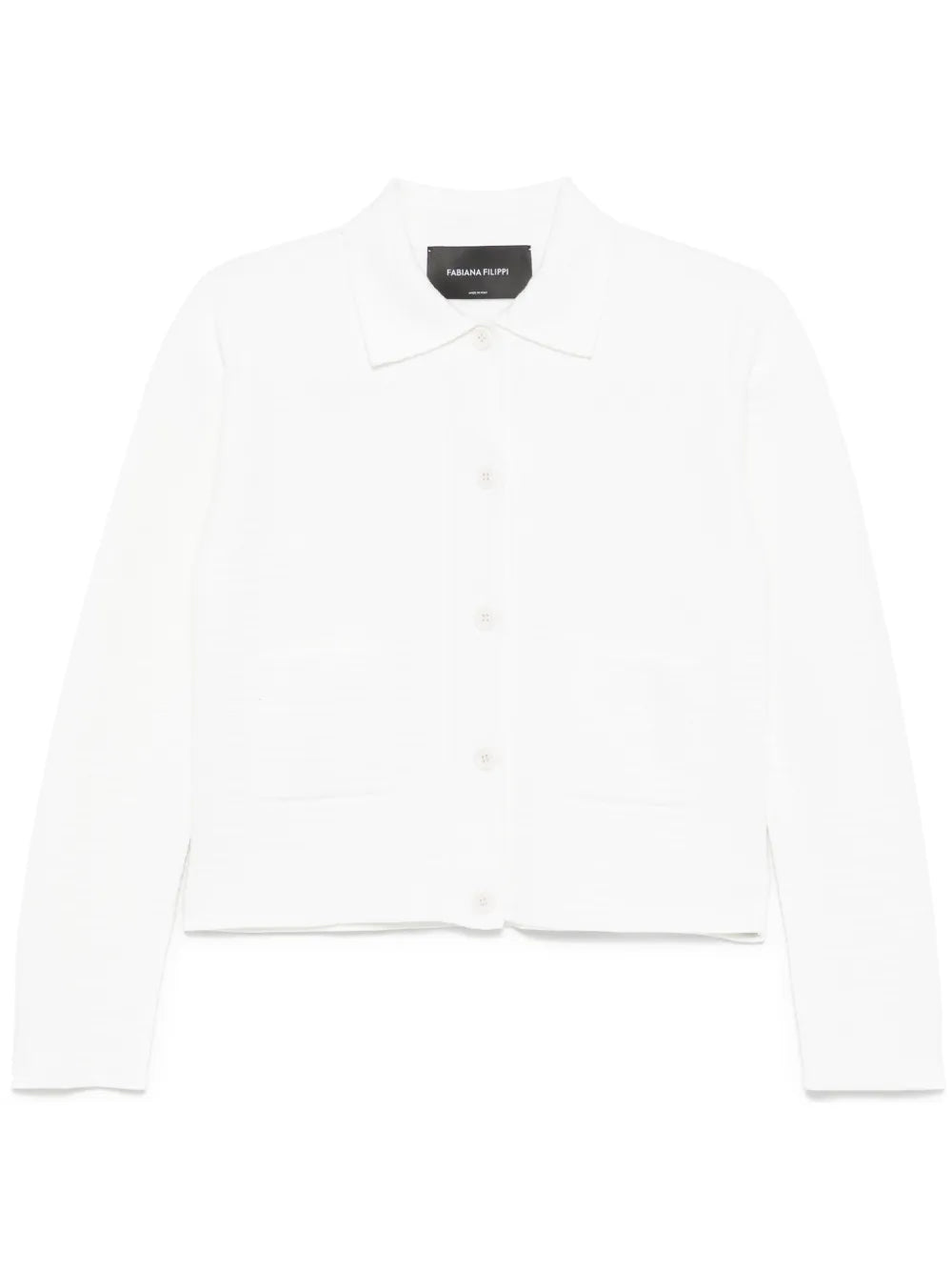 Patch-Pocket Cardigan