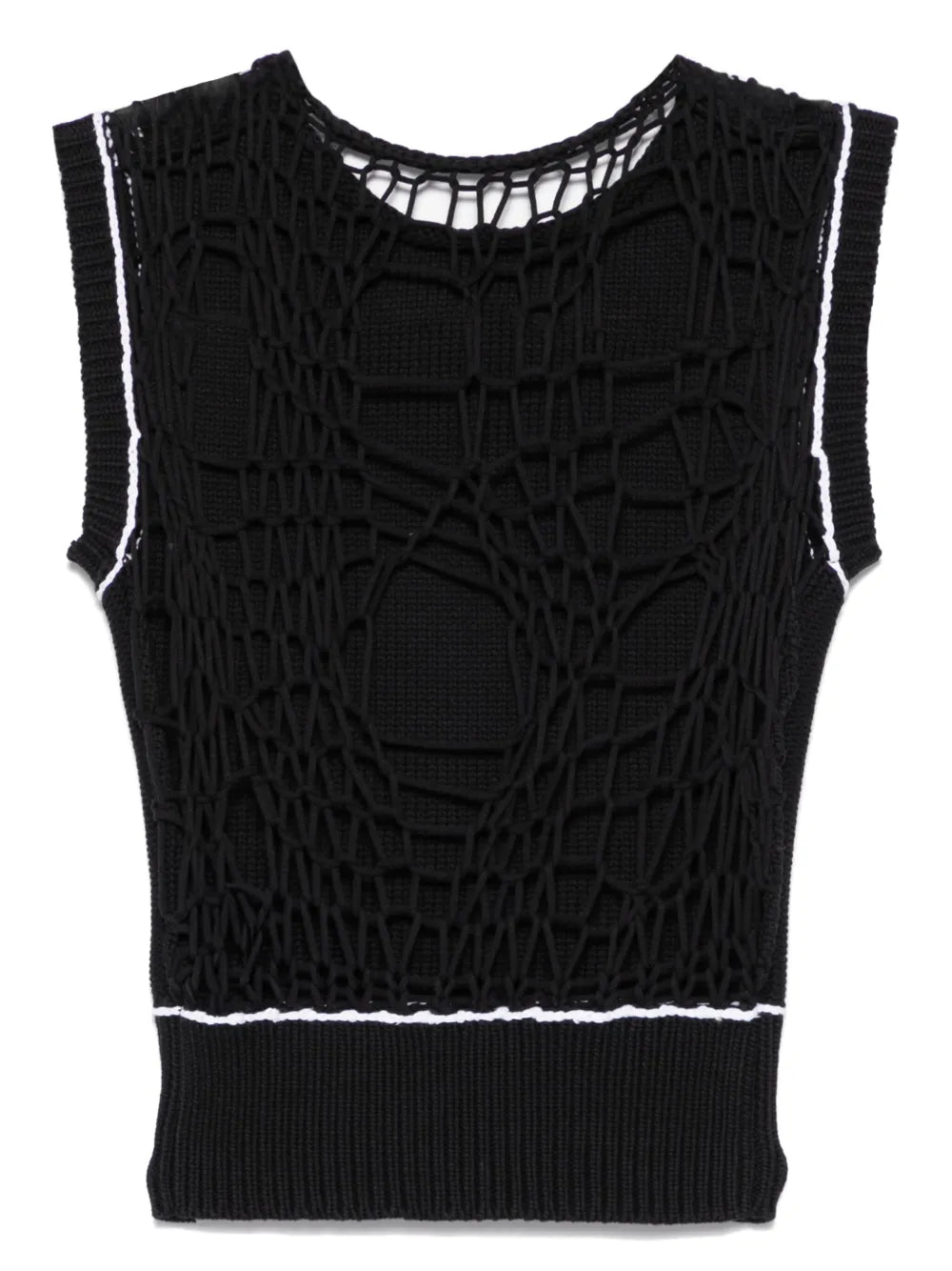 Open-Knit Vest