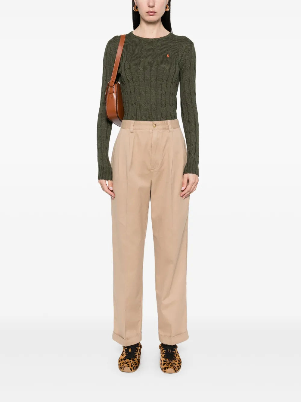 Cable-Knit Sweater