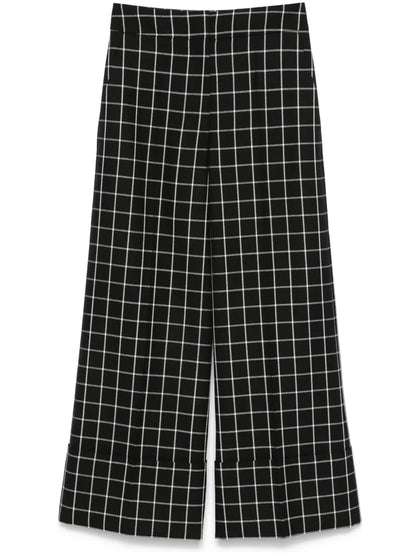 Checked Trousers