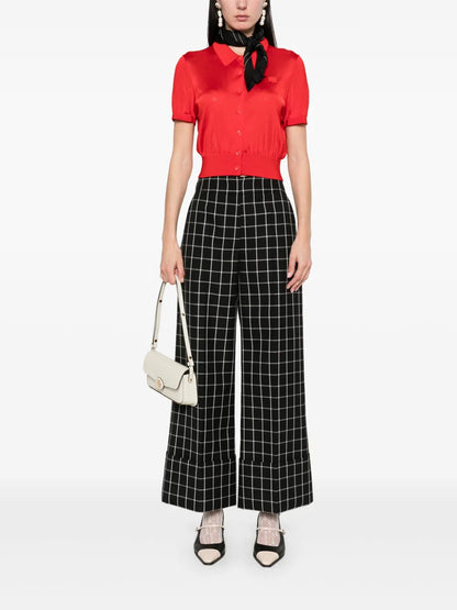 Checked Trousers
