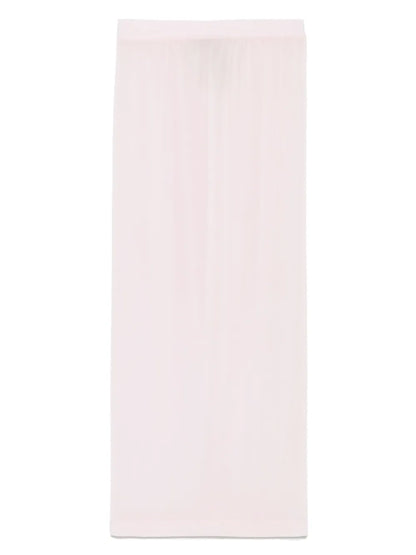 Sheer Tube Midi Skirt
