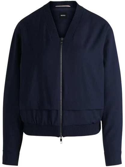 Layered-Effect Jacket