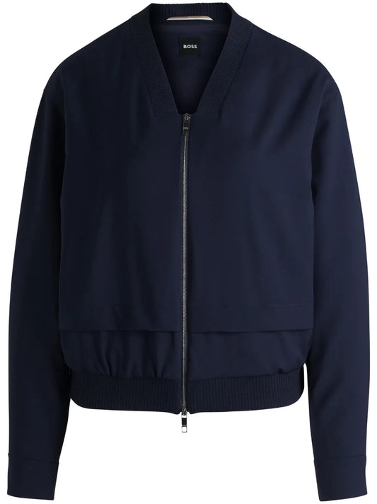 Layered-Effect Jacket