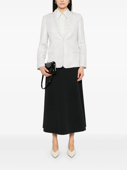 Houndstooth-Pattern Blazer