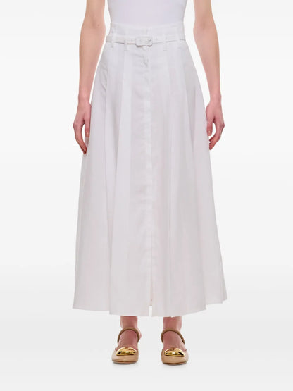 Linen Maxi Skirt