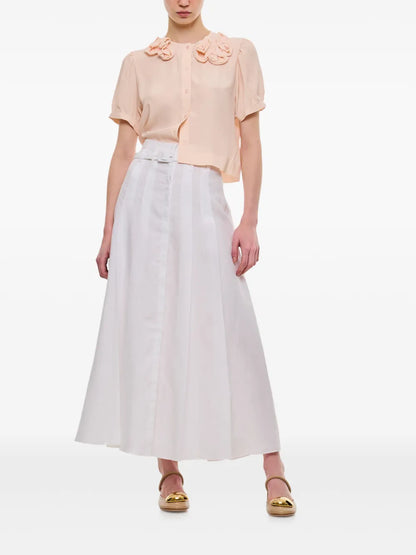 Linen Maxi Skirt