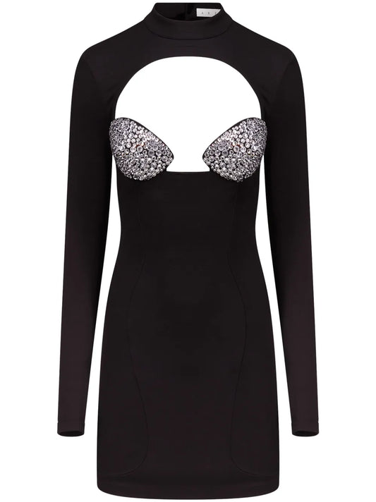 Crystal-Embellished Dress