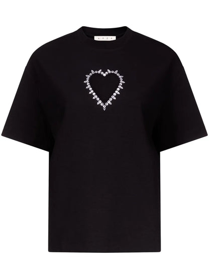 Crystal-Embellished T-Shirt