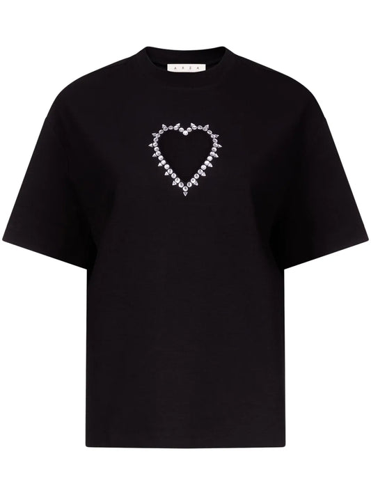Crystal-Embellished T-Shirt