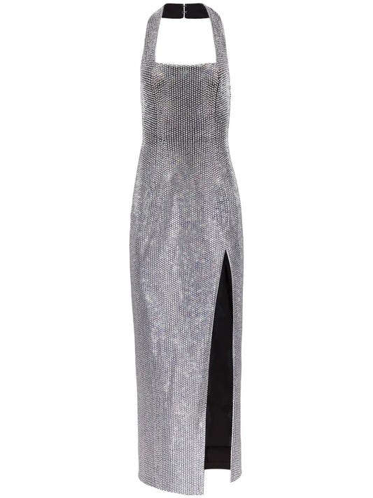 Crystal-Embellished Gown