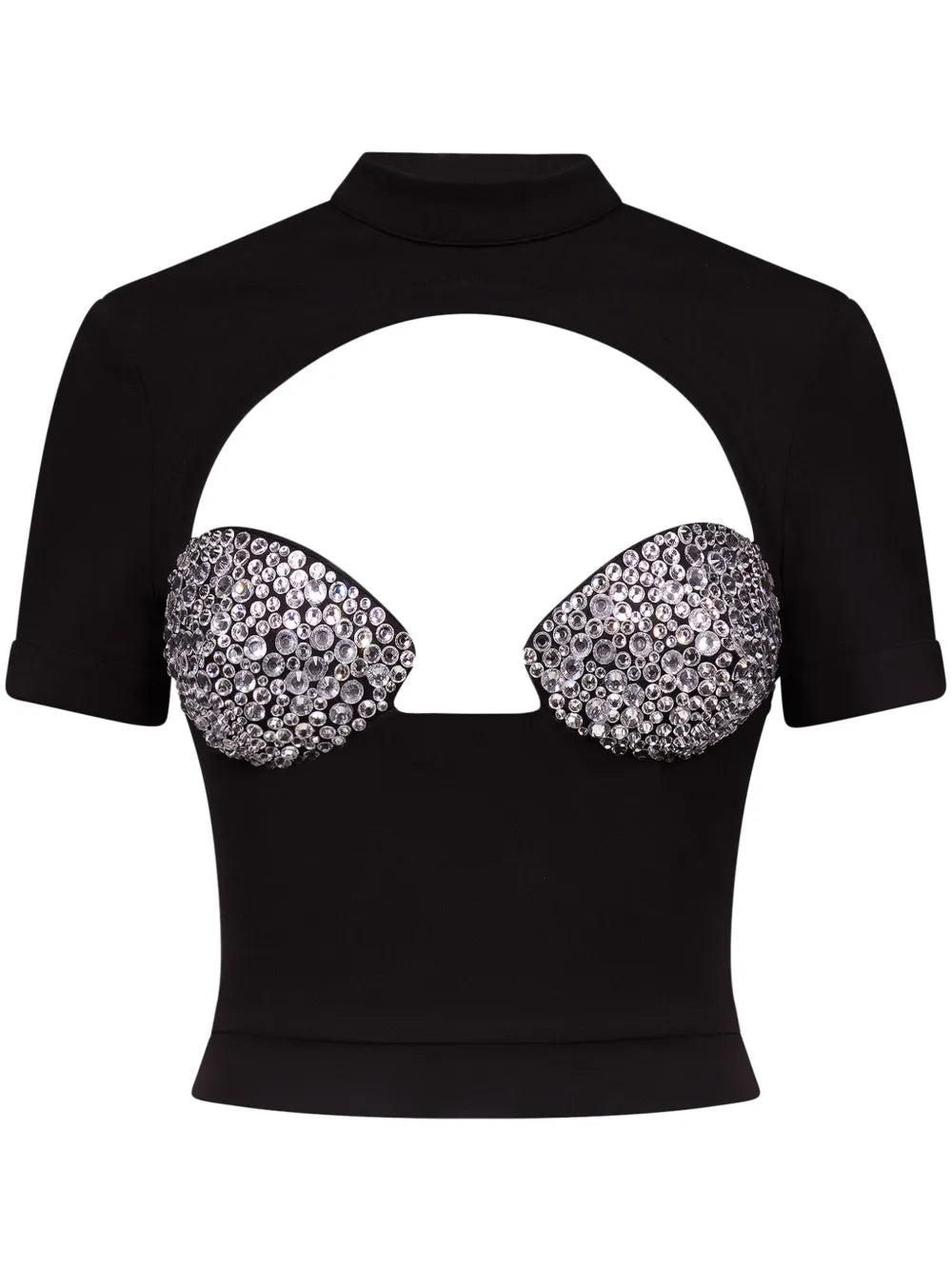 Crystal-Embellished T-Shirt