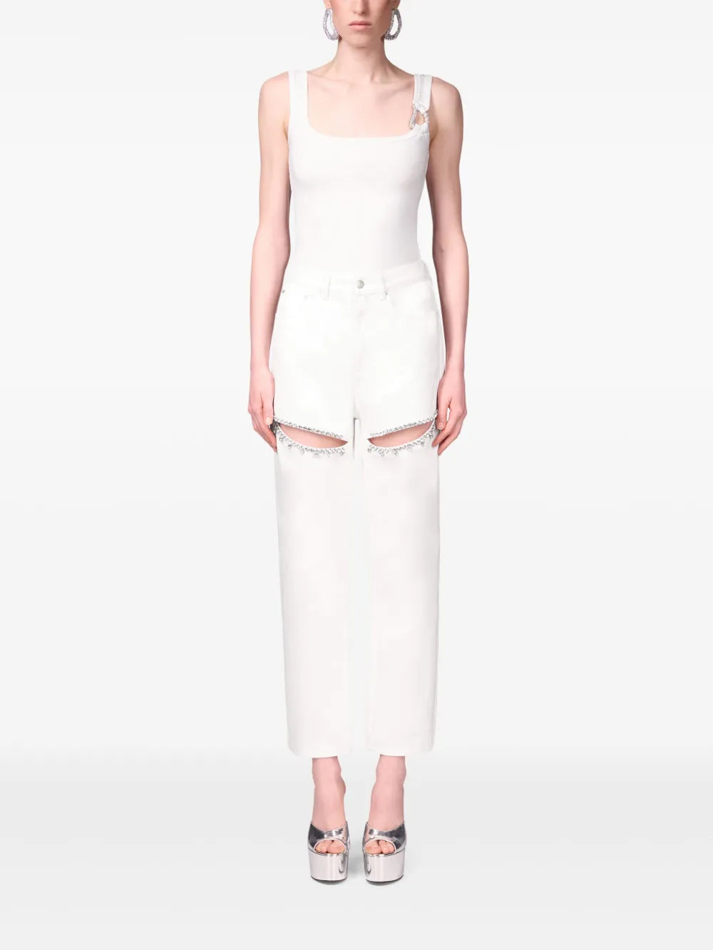 Ring-Detail Tank Top