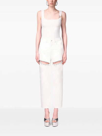 Ring-Detail Tank Top