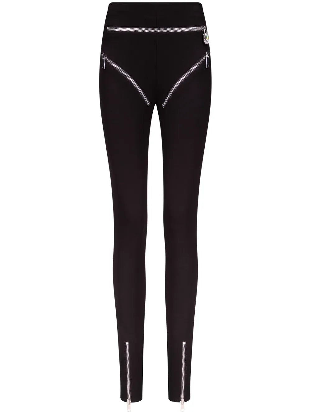 Zipper Brief Leggins