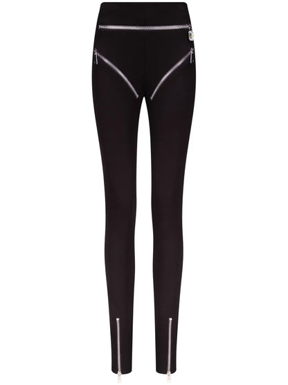 Zipper Brief Leggins