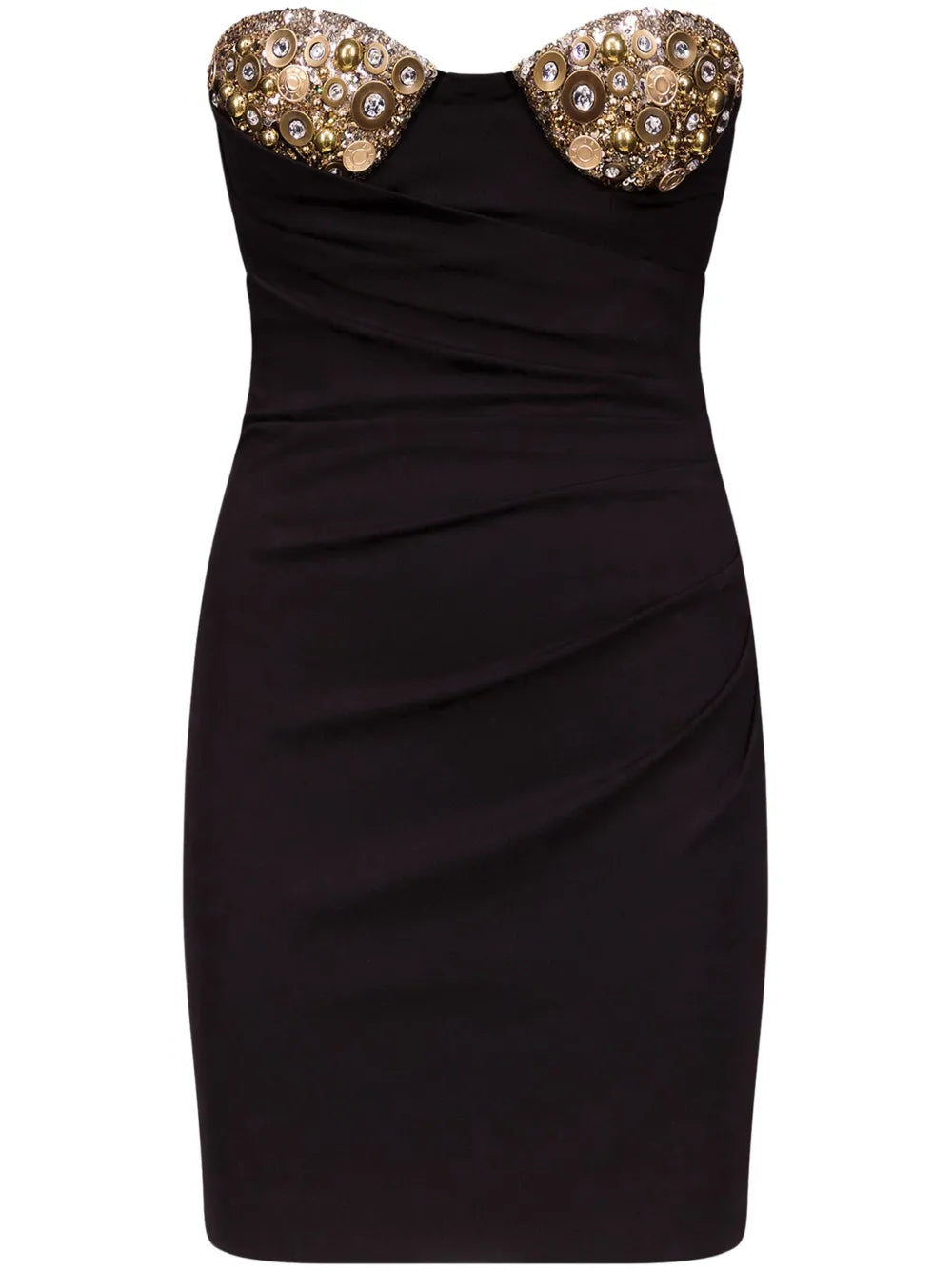 Crysta-Embellished Minidress