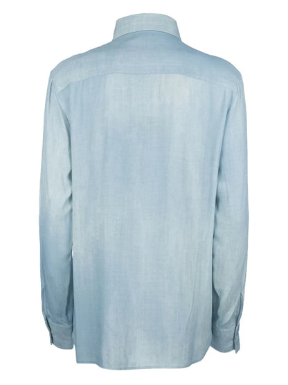 Floral Appliqué Shirt