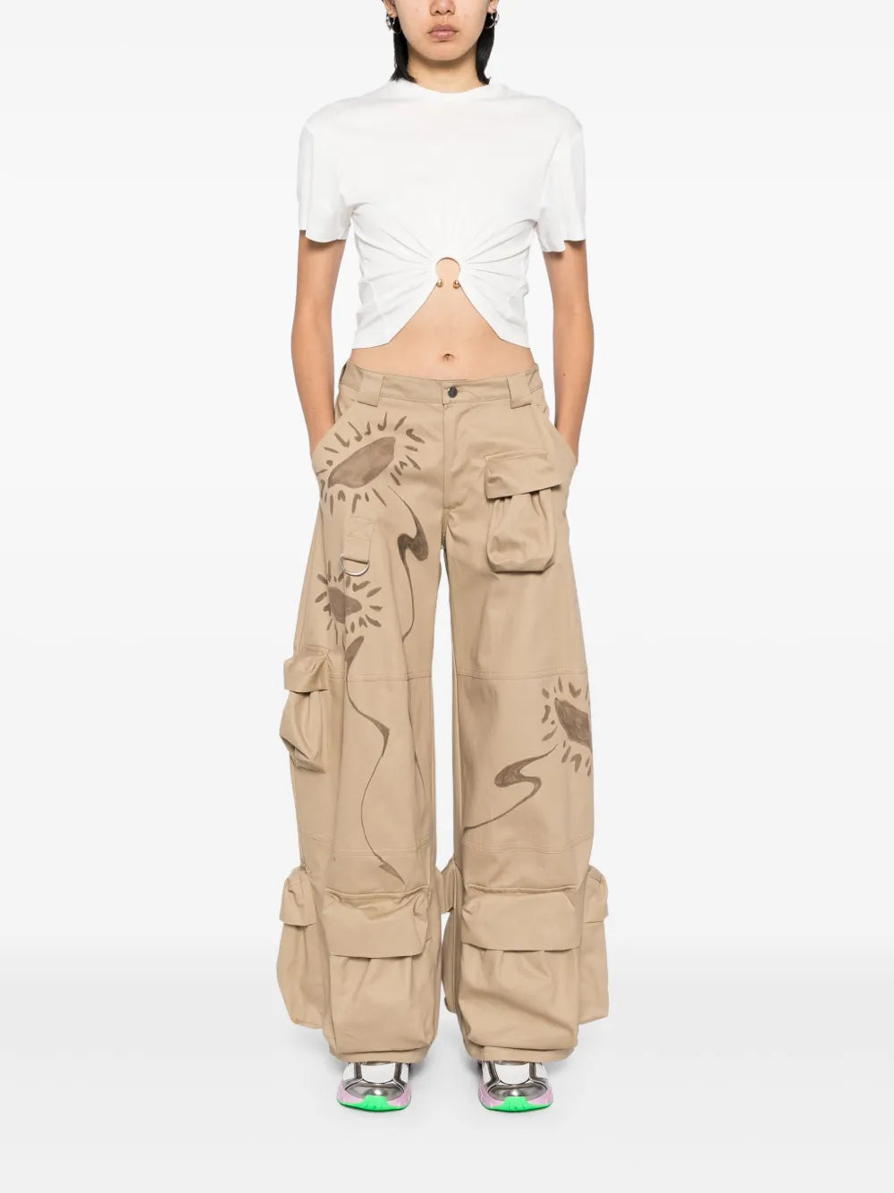Daisy Garden Cargo Trousers