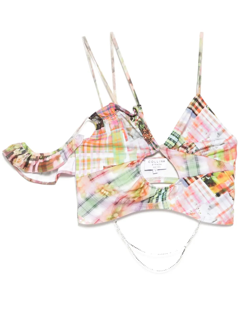 Graphic Print Vest