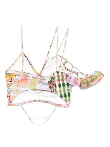Graphic Print Vest