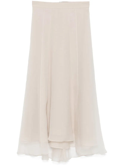 Silk Maxi Skirt