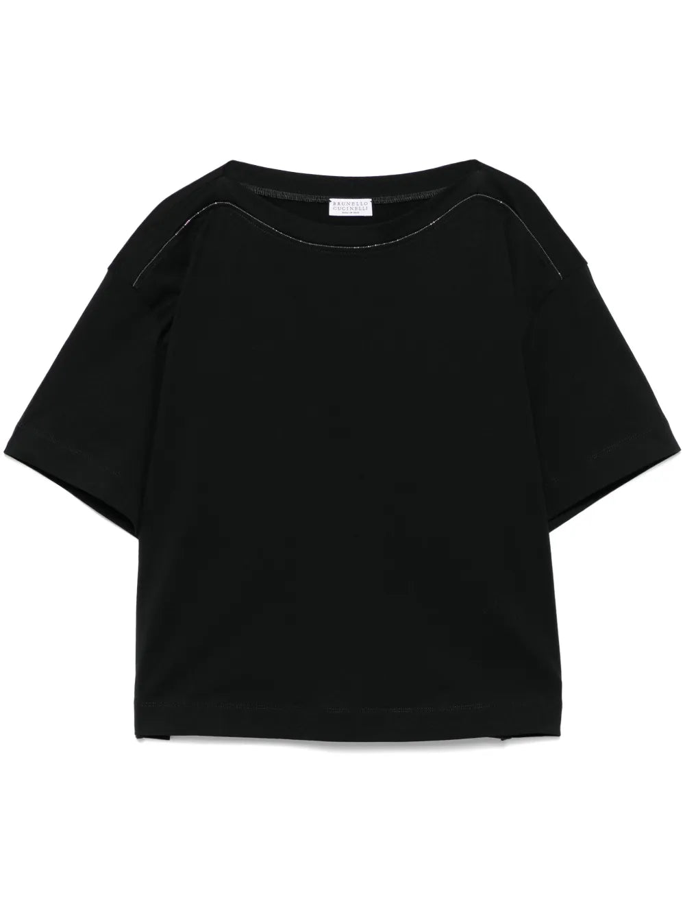 Monili-Detail T-Shirt
