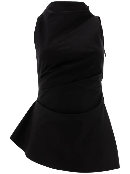 Draped Asymmetric Top