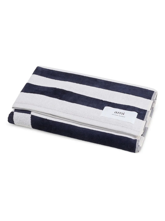 Ami De Coeur Striped Beach Towel
