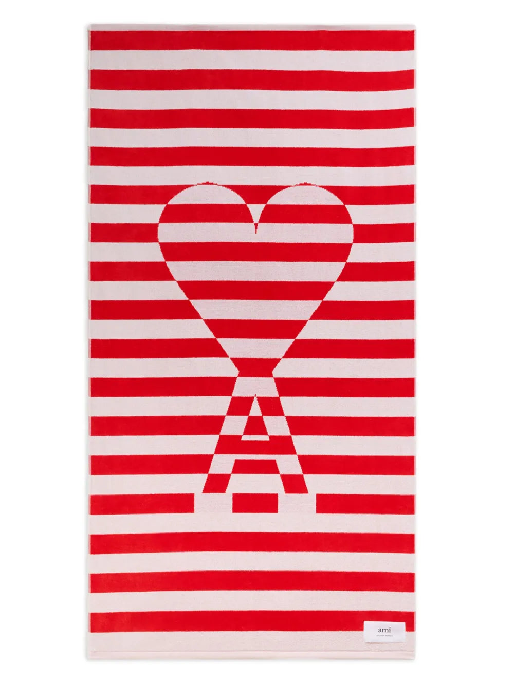 Ami De Coeur Striped Beach Towel