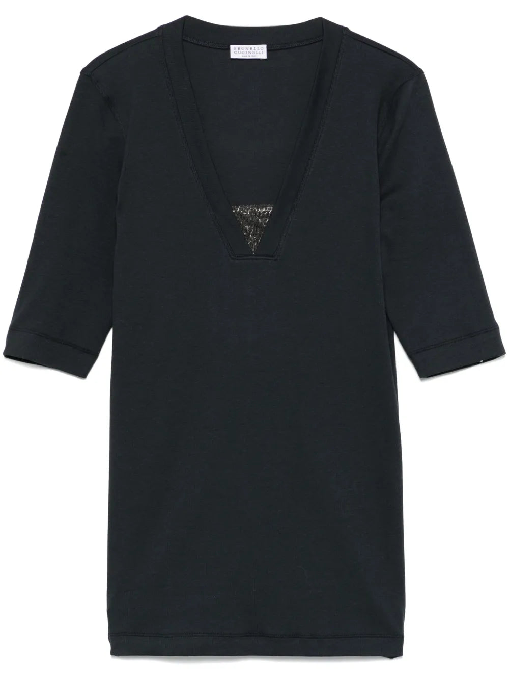 Monili-Detail T-Shirt