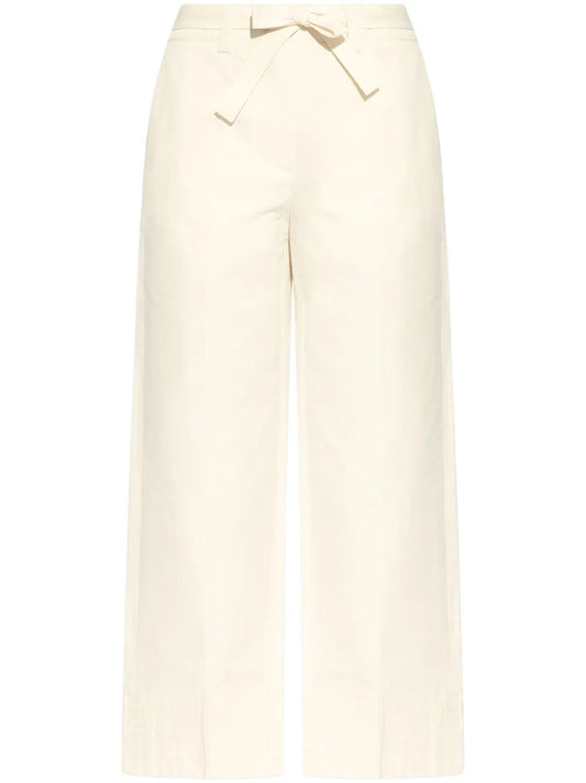 Tie-Fastening Trousers