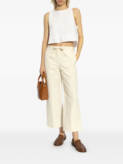 Tie-Fastening Trousers