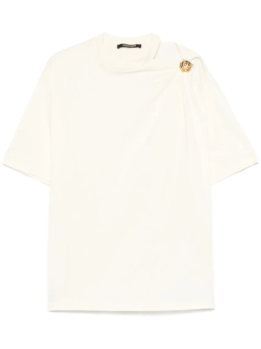 Tiger-Brooch T-Shirt