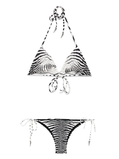 Zebra-Print Bikini