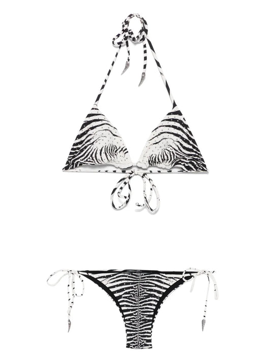 Zebra-Print Bikini