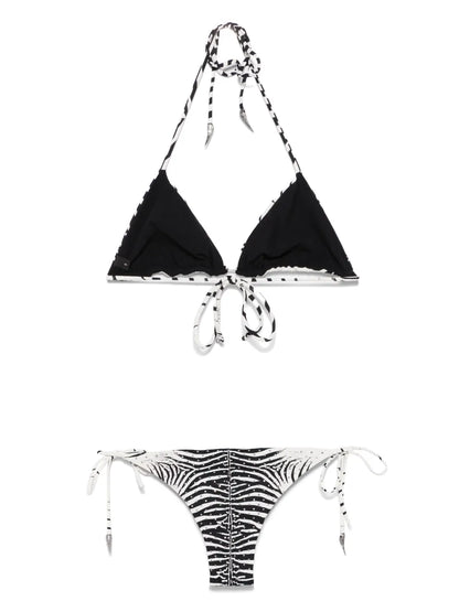 Zebra-Print Bikini