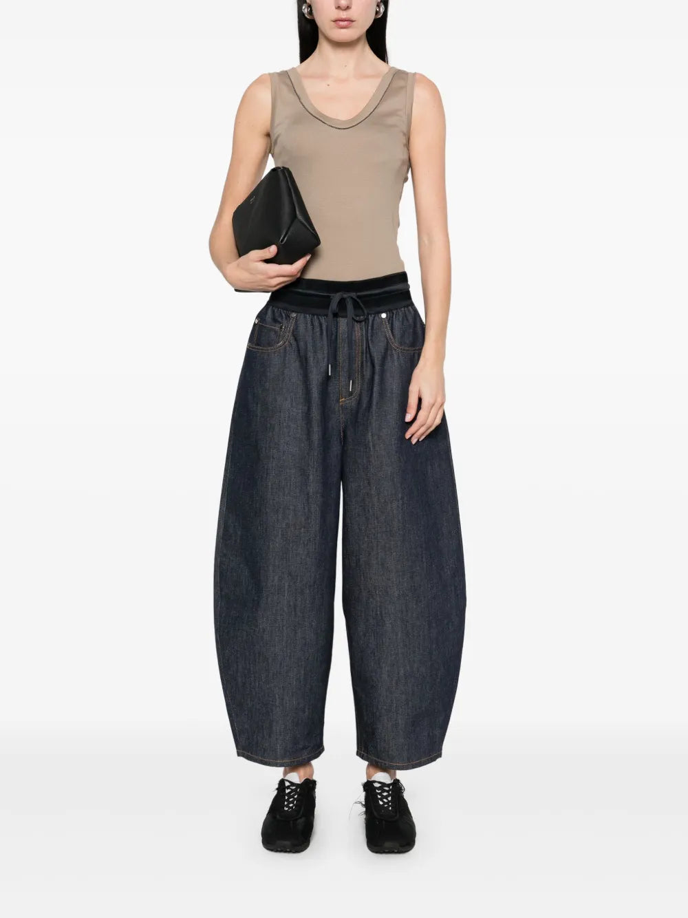 Monili-Chain Detailed Tank Top