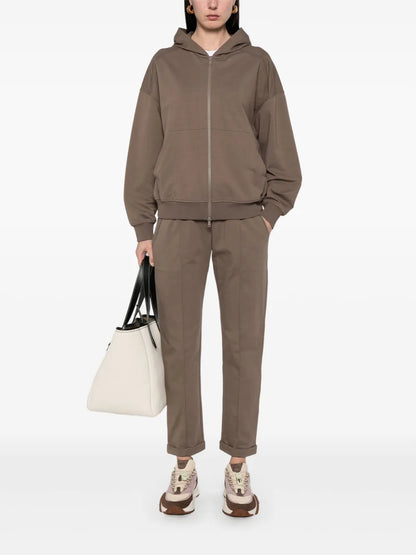 Monili-Detail Hoodie