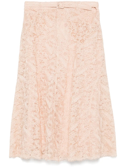 Lace Midi Skirt