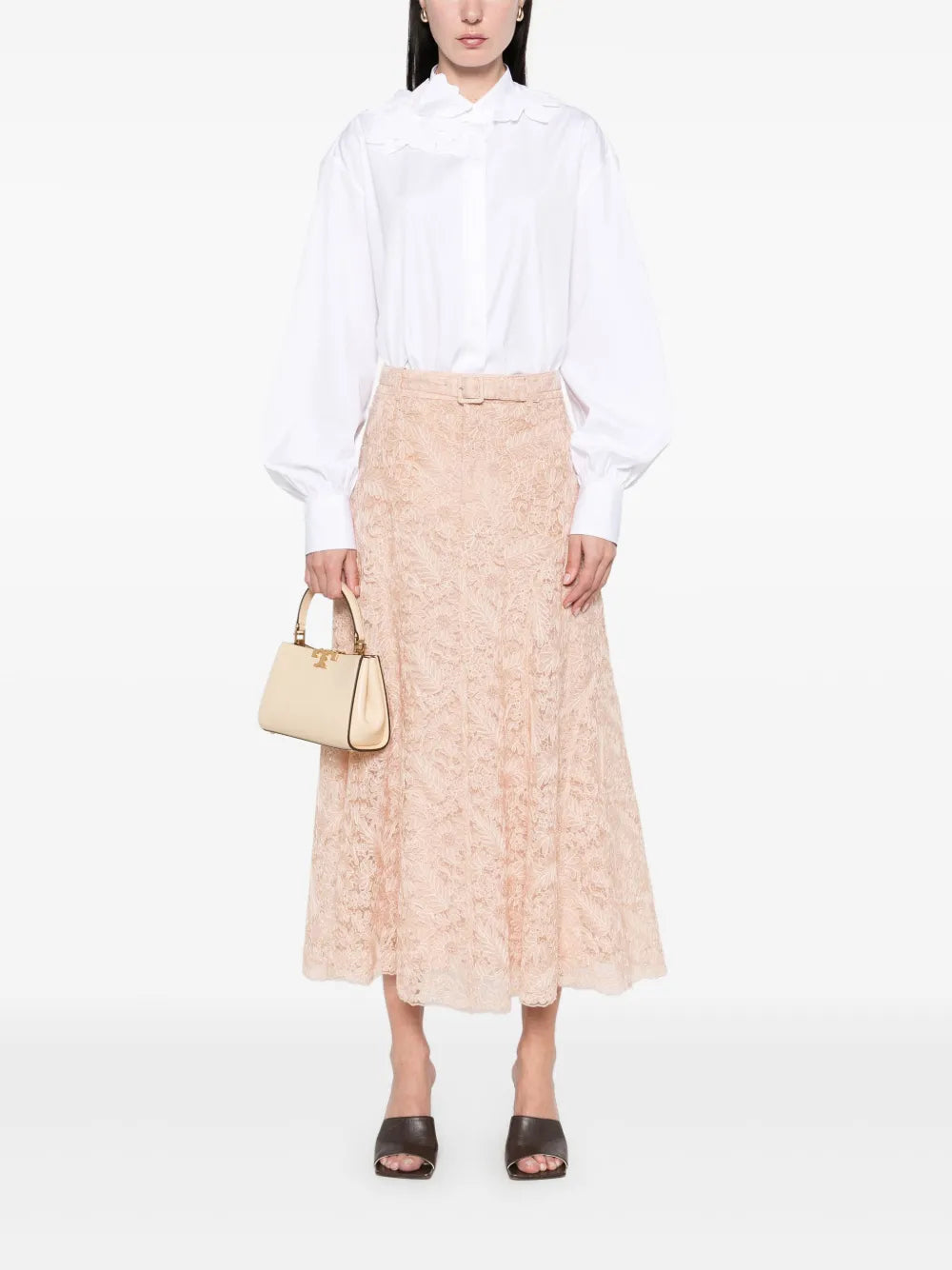 Lace Midi Skirt